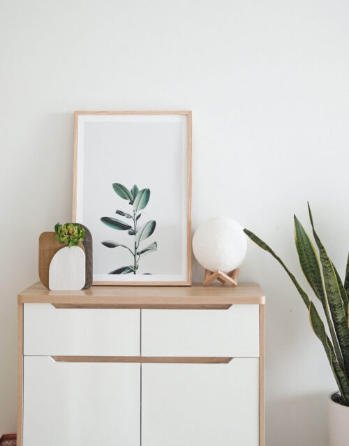 Wooden picture frame